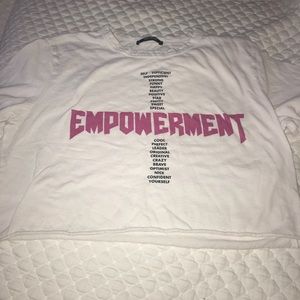 Empowerment Crop Top